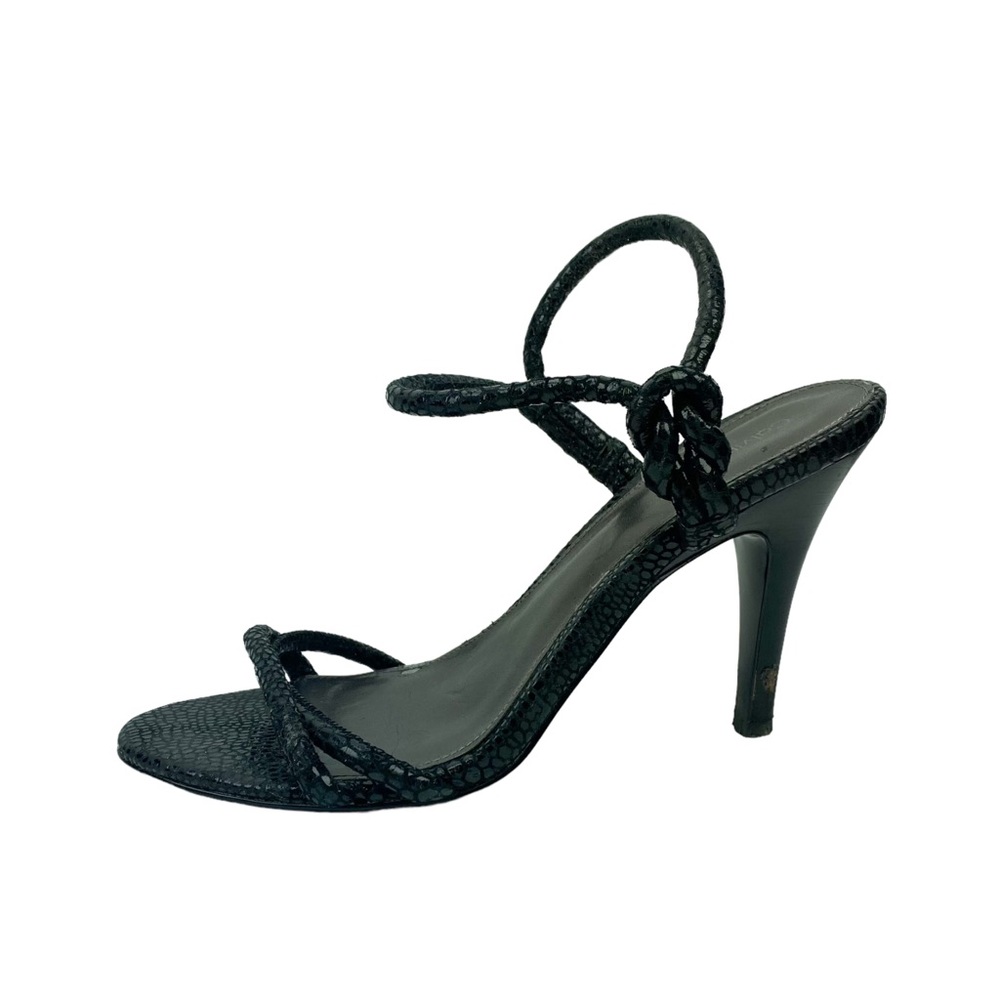 Calvin Klein Amber Metallic Python Heeled Strappy… - image 2